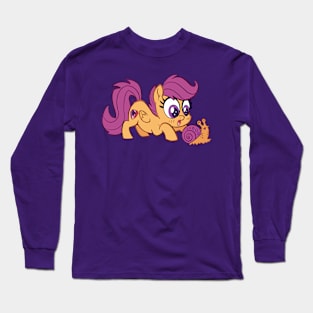 Scoota Snail Long Sleeve T-Shirt